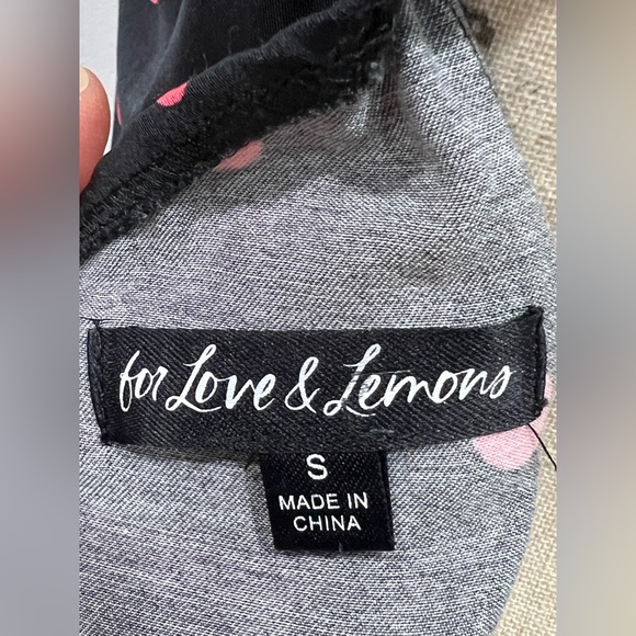 For Love & Lemons Jenny Dot Mini Dress - Picture 7 of 12